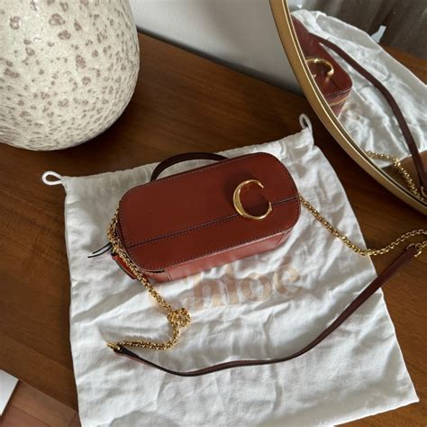 chloe c vanity|Chloé C Mini Vanity Crossbody Bag Unboxing .